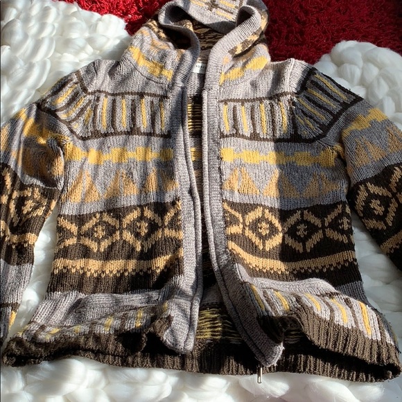 Sparrow Knit Zippered Jacket Size Small - Picture 5 of 5
